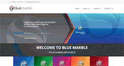 Desktop Screenshot of bluemarble.co.za